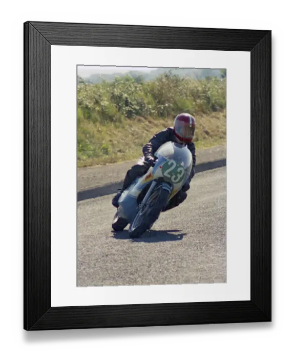 Framed Print : Decca Kelly (Yamaha) 1976 Jurby Road Framed Print : Decca Kelly (Yamaha) 1976 Jurby Road