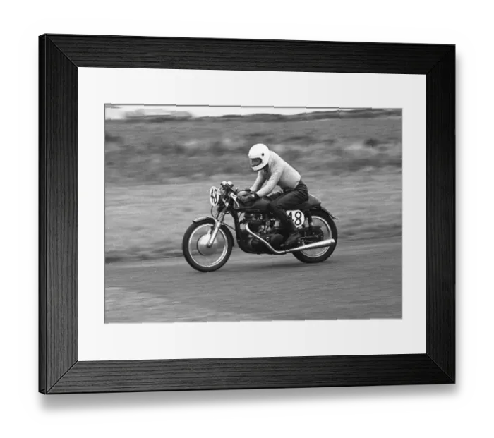 Framed Print : R Godfrey (Norton) 1975 Jurby Airfield Framed Print : R Godfrey (Norton) 1975 Jurby Airfield