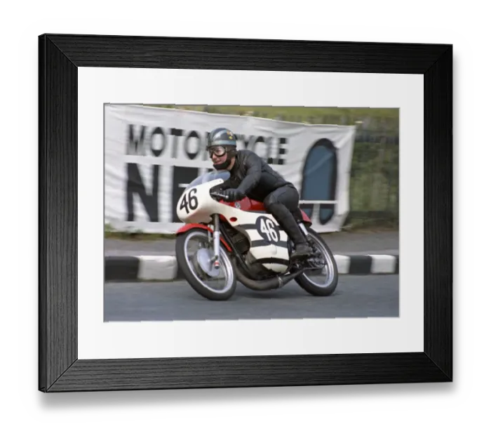 Framed Print : Bob Ware (Bultaco) 1970 Ultra Lightweight TT Framed Print : Bob Ware (Bultaco) 1970 Ultra Lightweight TT