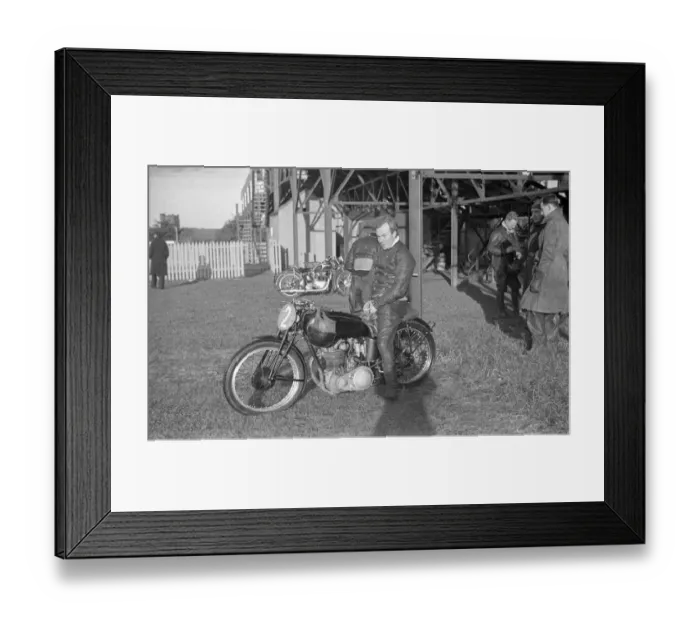 Framed Print : Charlie Manders (Excelsior) 1938 Lightweight TT Framed Print : Charlie Manders (Excelsior) 1938 Lightweight TT