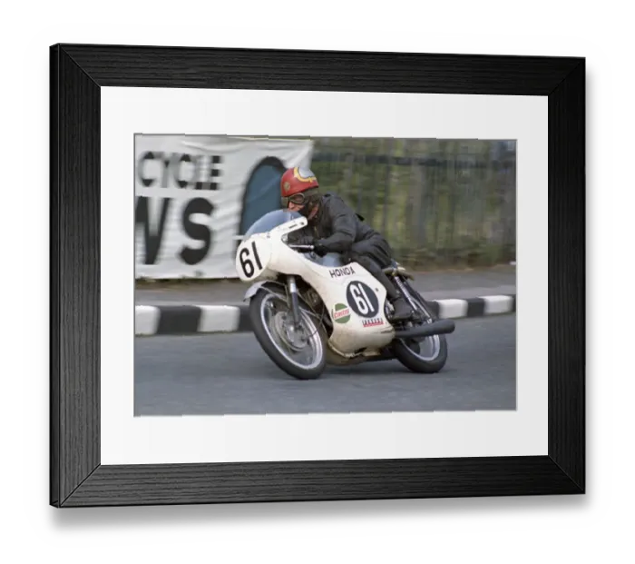 Framed Print : Ken Armstrong (Honda) 1970 Ultra Lightweight TT Framed Print : Ken Armstrong (Honda) 1970 Ultra Lightweight TT