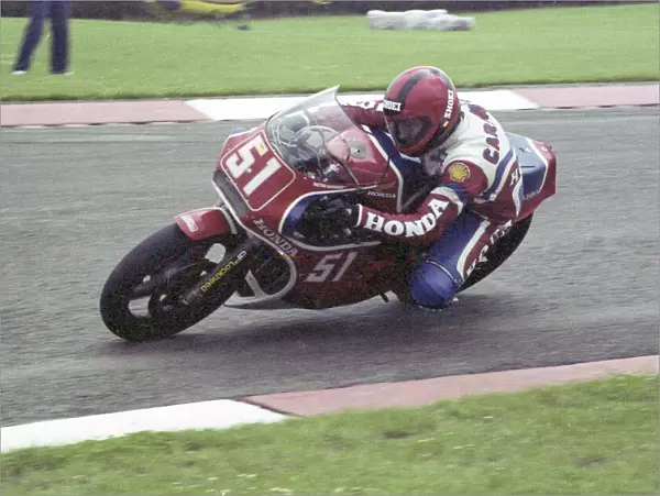 Wayne Gardner (Honda) 1982 Donington