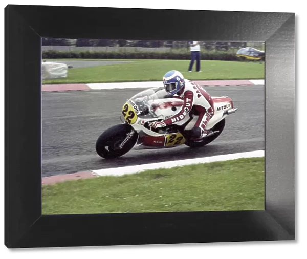 Steve Parrish (Yamaha) 1982 Donington