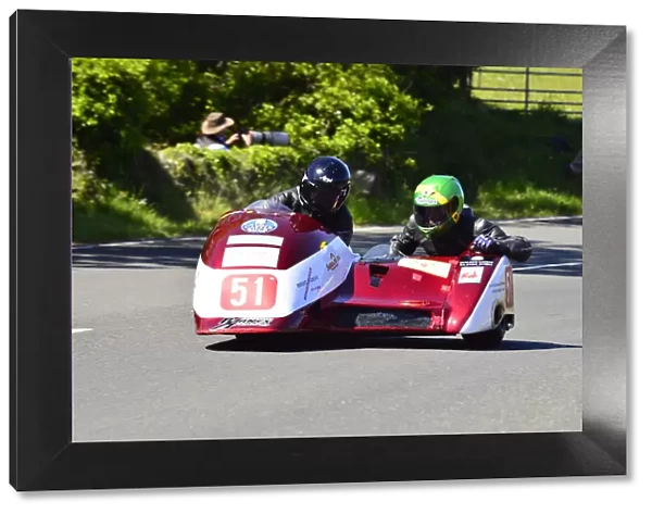 Nigel Smith & Chris McGahan (Ireson Honda) 2015 Sidecar TT