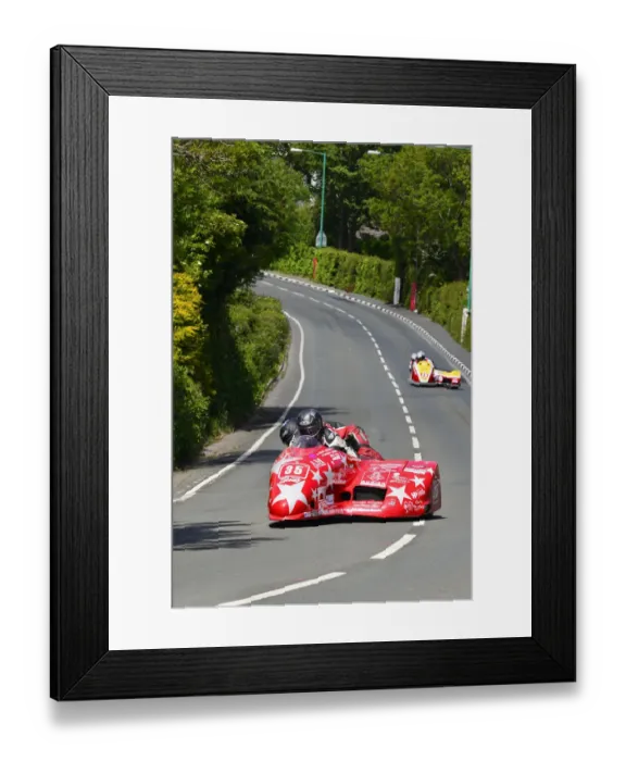 Framed Print : Estelle Leblond & Sebastien Lavorel (SGR Suzuki) 2015 Sidecar TT Framed Print : Estelle Leblond & Sebastien Lavorel (SGR Suzuki) 2015 Sidecar TT