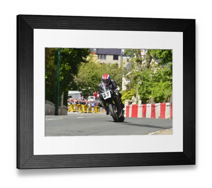 Framed Print : Dave Madsen Mygdal (Honda) 2015 Superbike TT Framed Print : Dave Madsen Mygdal (Honda) 2015 Superbike TT