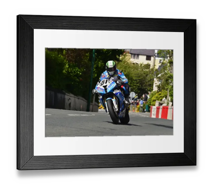 Framed Print : Marco Pagani (BMW) 2015 Superbike TT Framed Print : Marco Pagani (BMW) 2015 Superbike TT