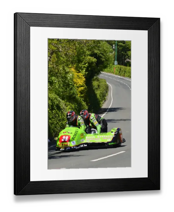 Framed Print : Kenny Howles & Dave Mahon (MR Equipe Mistral Yamaha) 2015 Sidecar TT Framed Print : Kenny Howles & Dave Mahon (MR Equipe Mistral Yamaha) 2015 Sidecar TT