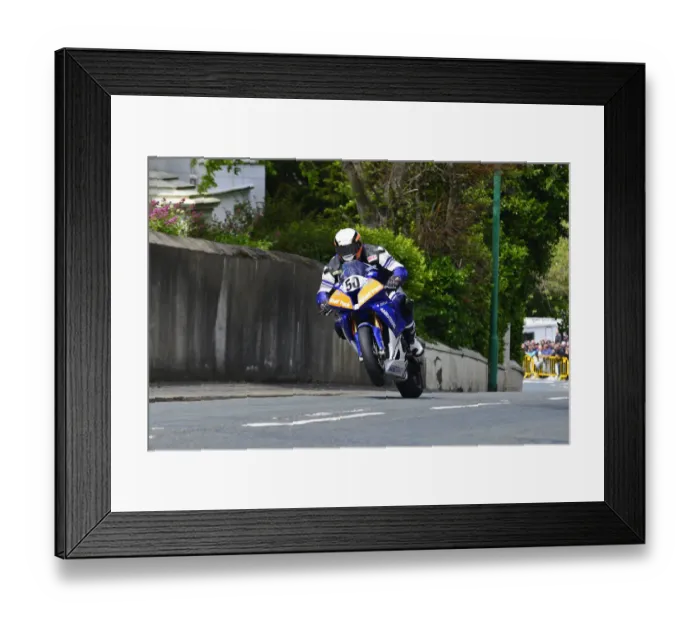Framed Print : Philip Crowe (BMW) 2015 Superbike TT Framed Print : Philip Crowe (BMW) 2015 Superbike TT