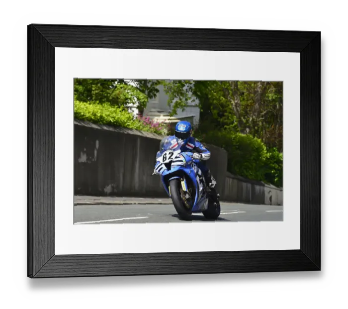 Framed Print : Sam West (Kawasaki) 2015 Superbike TT Framed Print : Sam West (Kawasaki) 2015 Superbike TT