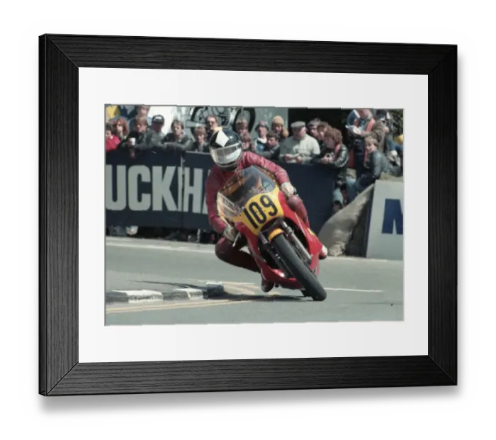 Framed Print : Dick Pipes (British Sparton) 1985 Senior TT Framed Print : Dick Pipes (British Sparton) 1985 Senior TT