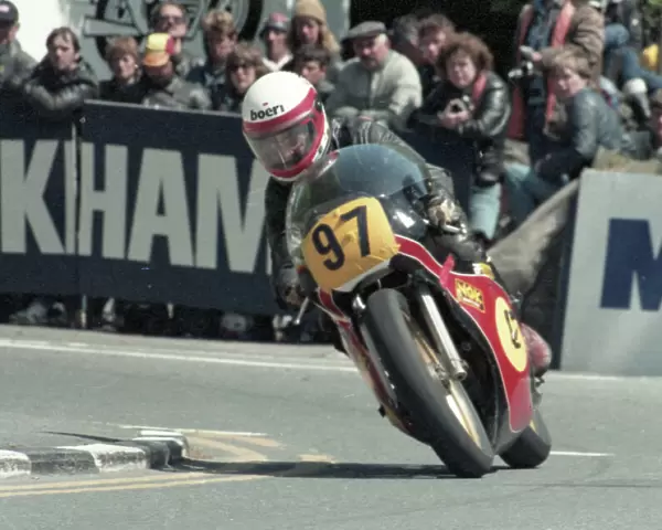 Rob Hanna (Purdis Rotax) 1985 Senior TT