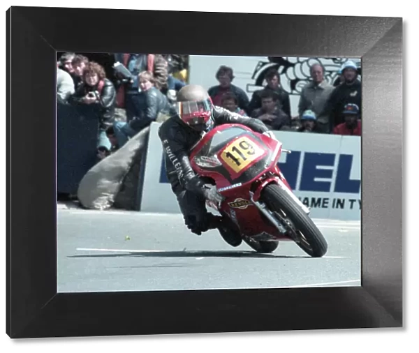 Frank Willems (Ducati) 1985 Senior TT