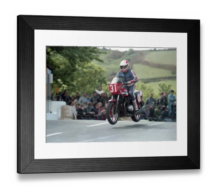 Framed Print : Colin Parker (Kawasaki) 1985 Production TT Framed Print : Colin Parker (Kawasaki) 1985 Production TT