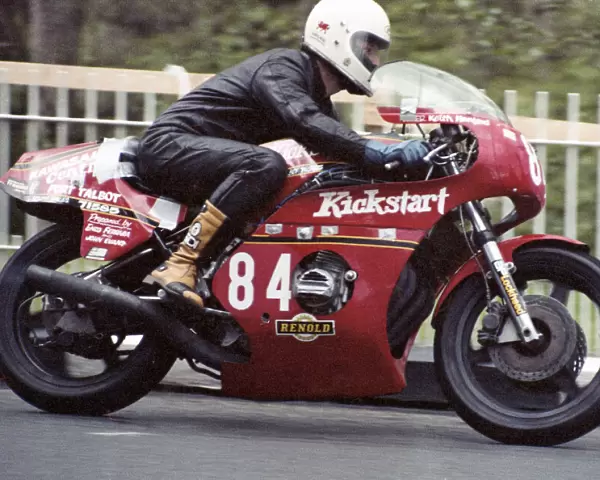 Keith Hanford (Pantall Kawasaki) 1980 Formula One TT