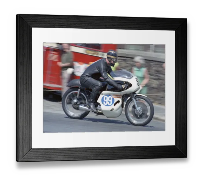 Framed Print : Harry Reynolds (AJS) 1969 Junior TT Framed Print : Harry Reynolds (AJS) 1969 Junior TT