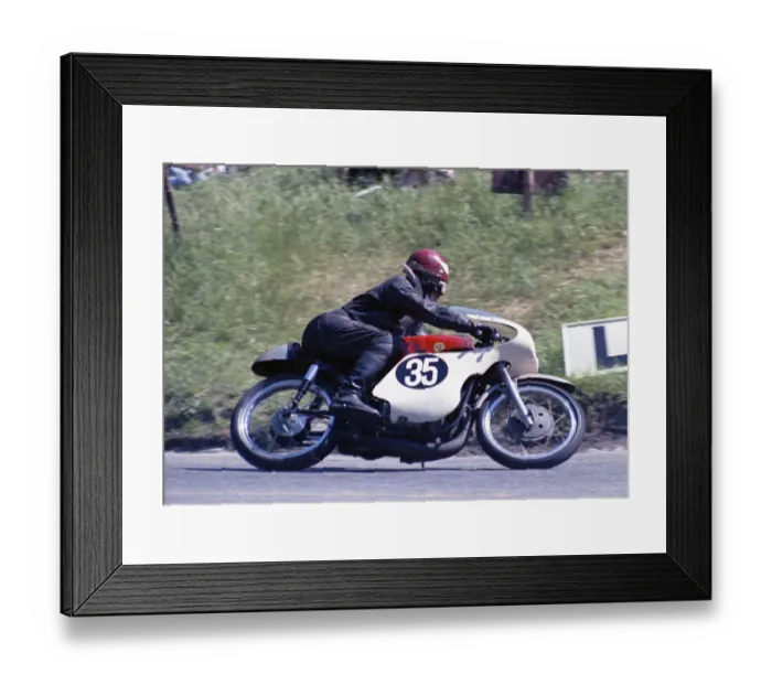 Framed Print : Alec Campbell (Bultaco) 1968 Ultra Lightweight TT Framed Print : Alec Campbell (Bultaco) 1968 Ultra Lightweight TT