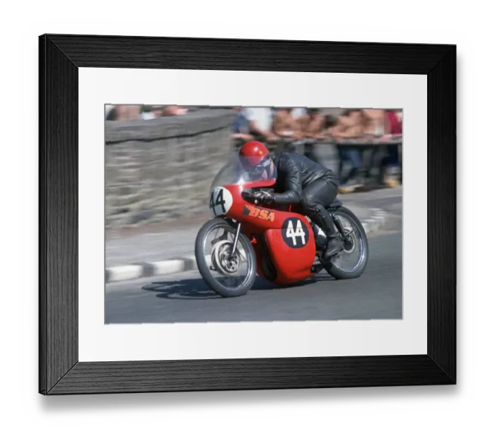 Framed Print : Chris Gregory (BSA) 1968 Ultra Lightweight TT Framed Print : Chris Gregory (BSA) 1968 Ultra Lightweight TT