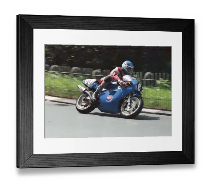 Framed Print : Mick Jeffreys (Spondon Rotax) 1999 Singles TT Framed Print : Mick Jeffreys (Spondon Rotax) 1999 Singles TT