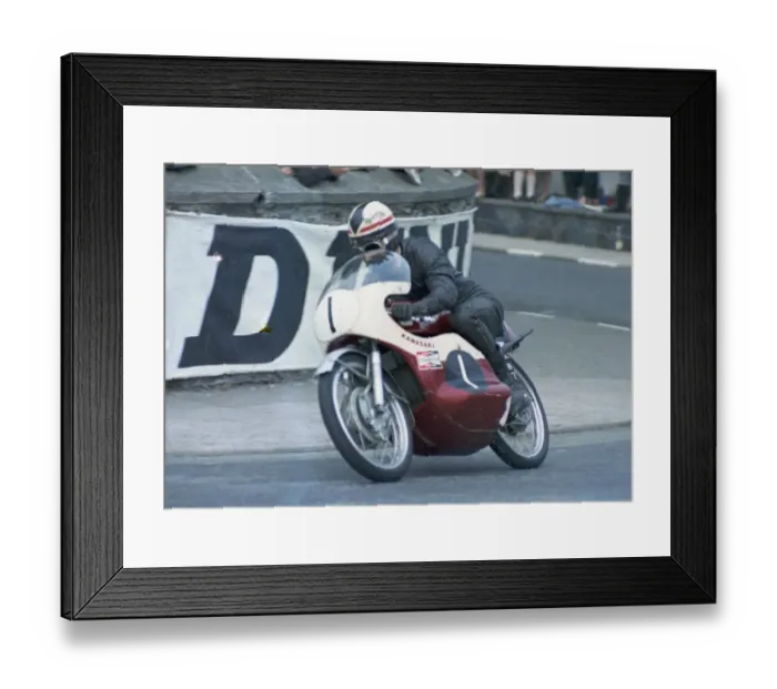 Framed Print : Dave Simmonds (Kawasaki) 1969 Ultra Lightweight TT Framed Print : Dave Simmonds (Kawasaki) 1969 Ultra Lightweight TT