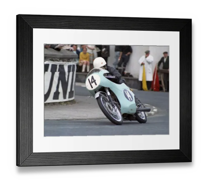 Framed Print : Gary Dickinson (Honda) 1969 Ultra Lightweight TT Framed Print : Gary Dickinson (Honda) 1969 Ultra Lightweight TT