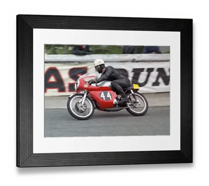 Framed Print : Bill Rae (Maico) 1971 Ultra Lightweight TT Framed Print : Bill Rae (Maico) 1971 Ultra Lightweight TT