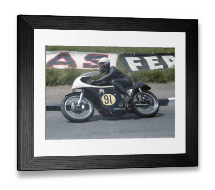 Framed Print : Keith Turner (Matchless) 1967 Senior TT Framed Print : Keith Turner (Matchless) 1967 Senior TT