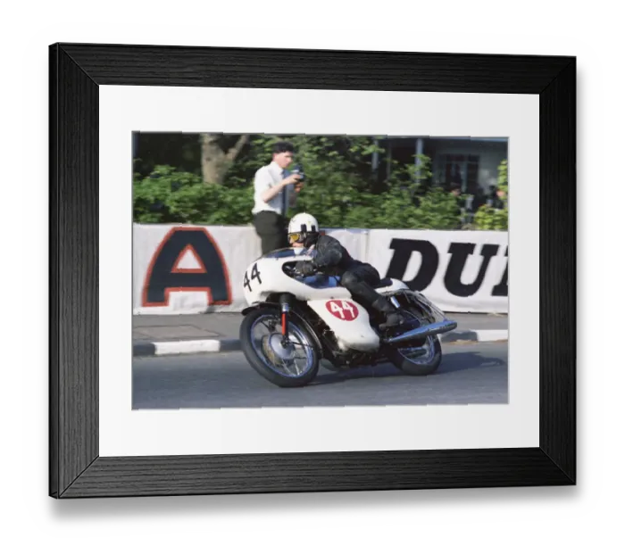 Framed Print : Alan Peck (Triumph) 1967 500 Production TT Framed Print : Alan Peck (Triumph) 1967 500 Production TT