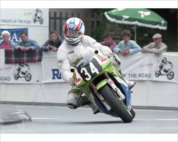Robert J Price (Kawasaki) 1992 Supersport 400 TT
