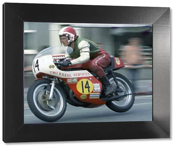 Roger Nicholls (TWS Suzuki) 1973 Senior TT