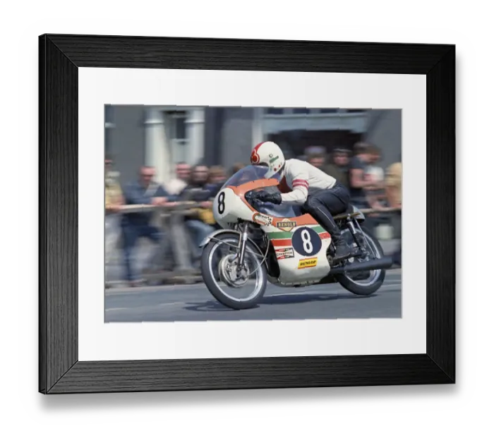 Framed Print : Lindsay Porter (Honda) 1973 Ultra Lightweight TT Framed Print : Lindsay Porter (Honda) 1973 Ultra Lightweight TT