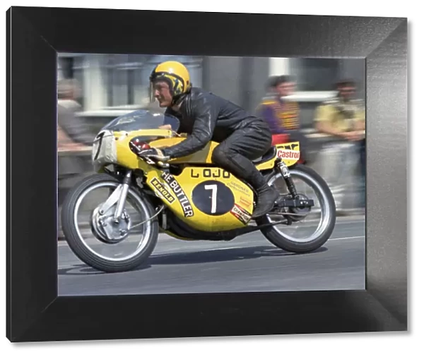 Leigh Notman (Lojo Yamaha) 1973 Ultra Lightweight TT