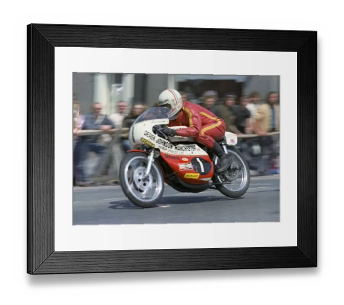 Framed Print : Charlie Williams (Johnson Yamaha) 1973 Ultra Lightweight TT Framed Print : Charlie Williams (Johnson Yamaha) 1973 Ultra Lightweight TT