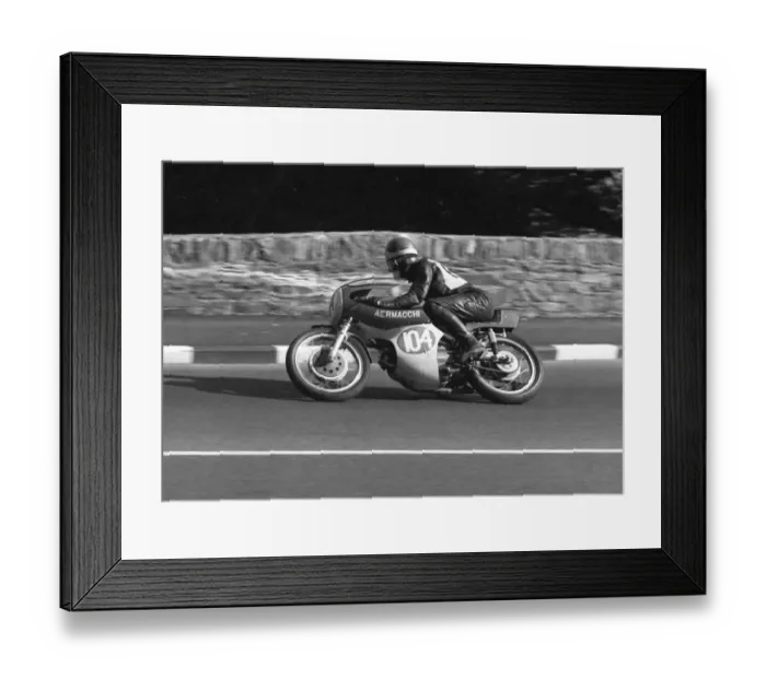 Framed Print : Barry Lawton (Aermacchi) 1965 Lightweight Manx Grand Prix Framed Print : Barry Lawton (Aermacchi) 1965 Lightweight Manx Grand Prix