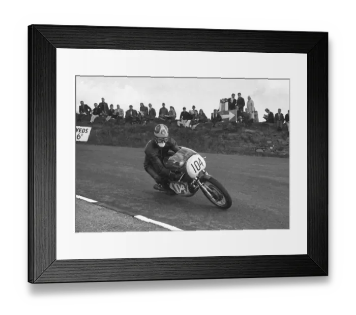 Framed Print : Barry Lawton (Aermacchi) 1965 Lightweight Manx Grand Prix Framed Print : Barry Lawton (Aermacchi) 1965 Lightweight Manx Grand Prix
