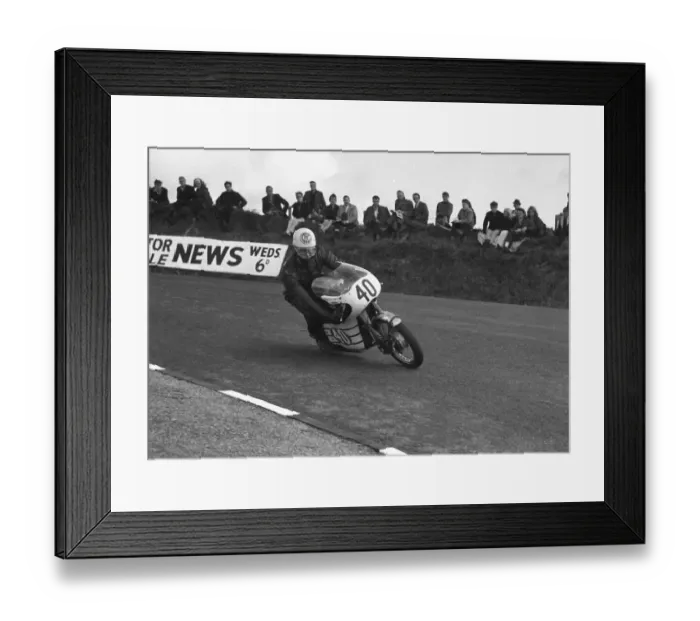 Framed Print : Eric Shuttleworth (Greeves) 1965 Lightweight Manx Grand Prix Framed Print : Eric Shuttleworth (Greeves) 1965 Lightweight Manx Grand Prix