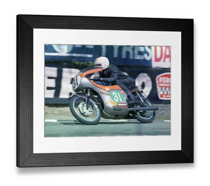 Framed Print : Nev Watts (Honda) 1973 Lightweight TT Framed Print : Nev Watts (Honda) 1973 Lightweight TT