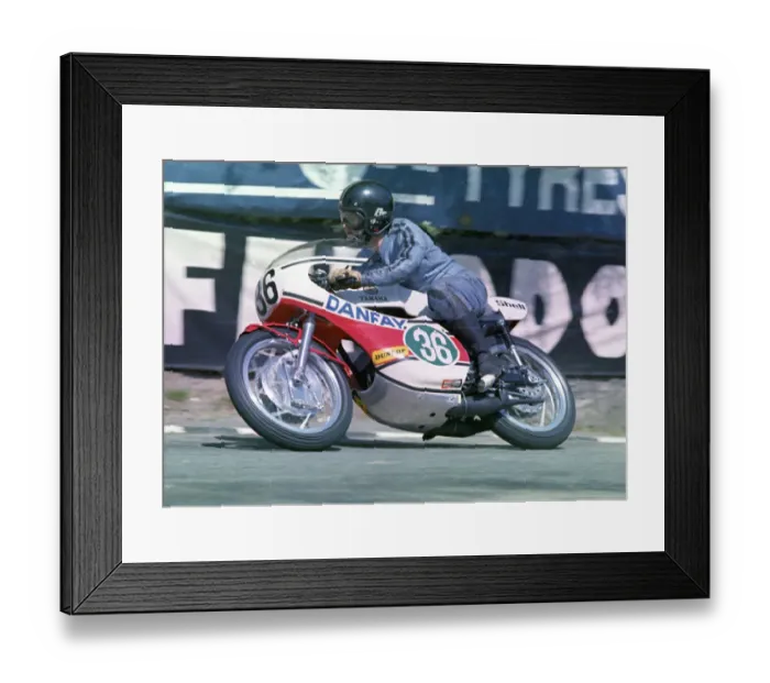 Framed Print : Danny Keaney (Danfay Yamaha) 1973 Lightweight TT Framed Print : Danny Keaney (Danfay Yamaha) 1973 Lightweight TT