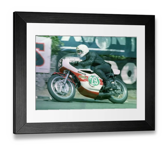 Framed Print : Carl Ward (Yamaha) 1973 Lightweight TT Framed Print : Carl Ward (Yamaha) 1973 Lightweight TT