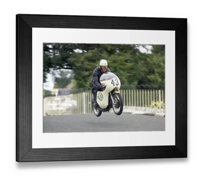 Framed Print : Bill Milne (NSU) 1966 Lightweight Manx Grand Prix Framed Print : Bill Milne (NSU) 1966 Lightweight Manx Grand Prix