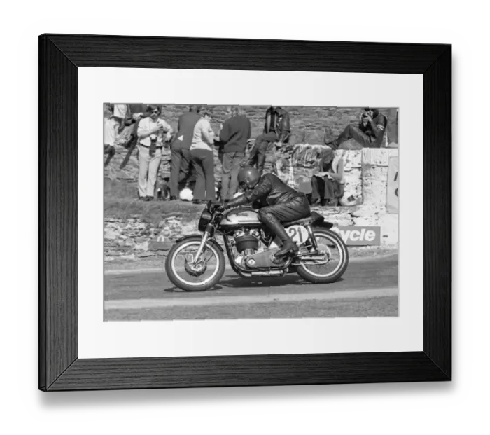 Framed Print : Adrian Richmond (Norton) 1973 Senior Manx Grand Prix Framed Print : Adrian Richmond (Norton) 1973 Senior Manx Grand Prix