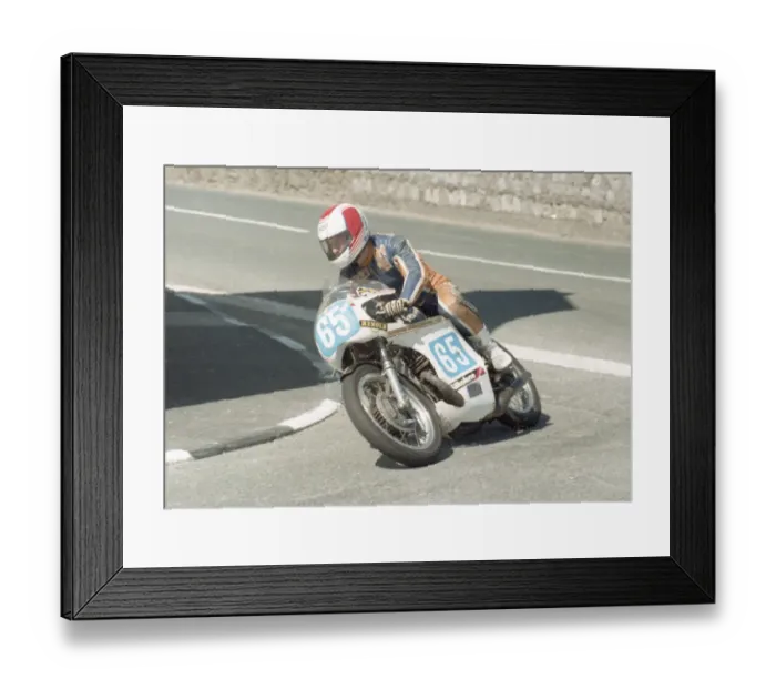 Framed Print : Gerry Jenkins (Greeves) 1989 Junior Classic TT Framed Print : Gerry Jenkins (Greeves) 1989 Junior Classic TT