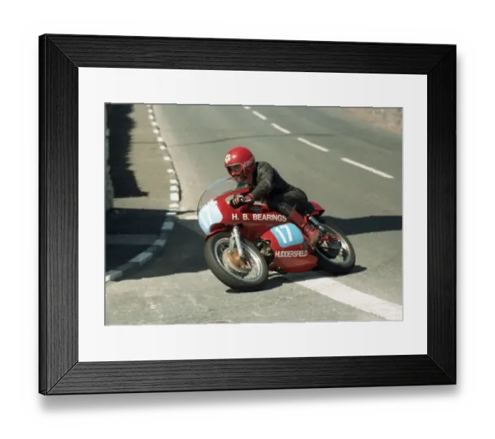 Framed Print : Bill Swallow (Aermacchi) 1989 Junior Classic TT Framed Print : Bill Swallow (Aermacchi) 1989 Junior Classic TT