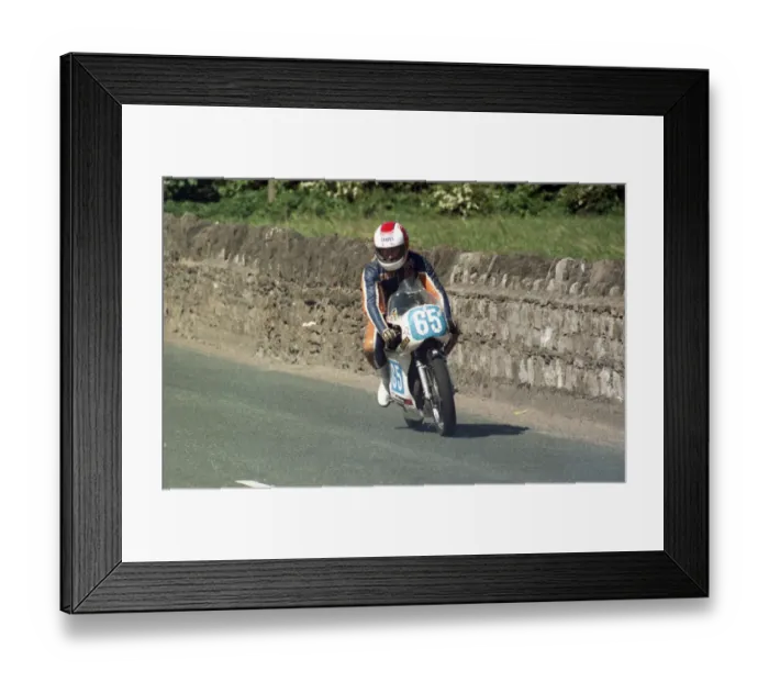 Framed Print : Gerry Jenkins (Greeves) 1989 Junior Classic TT Framed Print : Gerry Jenkins (Greeves) 1989 Junior Classic TT