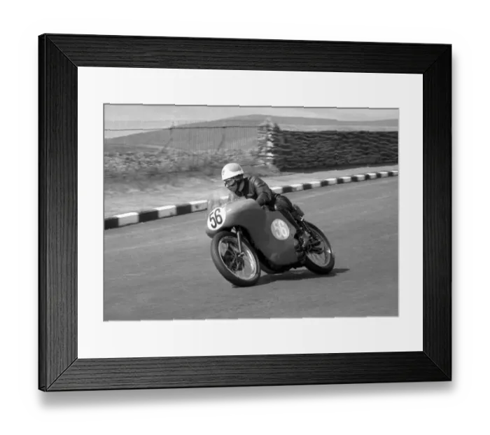 Framed Print : John Farrar (BSA) 1963 Junior Manx Grand Prix Framed Print : John Farrar (BSA) 1963 Junior Manx Grand Prix