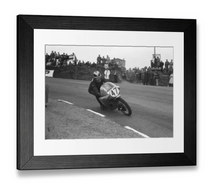 Framed Print : Jack Murgatroyd (NSU) 1960 Lightweight TT Framed Print : Jack Murgatroyd (NSU) 1960 Lightweight TT