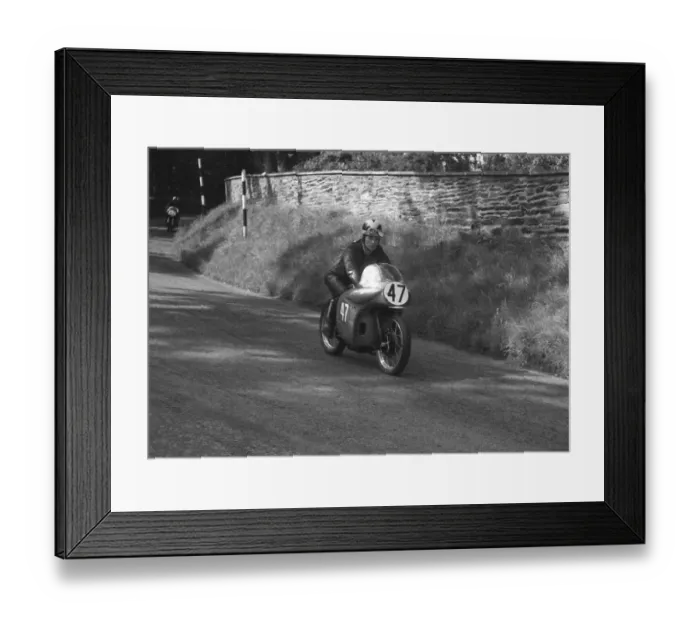 Framed Print : Jack Murgatroyd (NSU) 1960 Lightweight TT Framed Print : Jack Murgatroyd (NSU) 1960 Lightweight TT