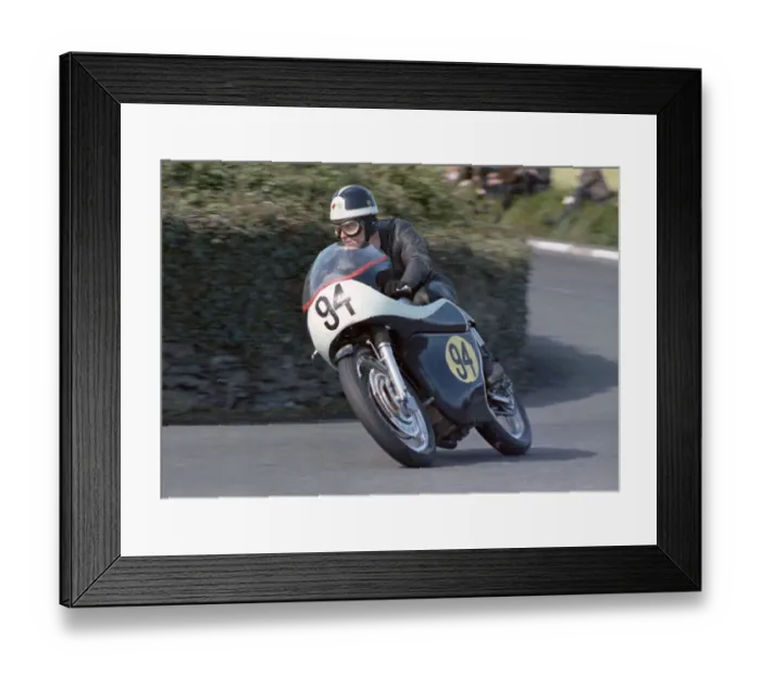 Framed Print : Iain Sidey (Matchless) 1967 Senior Manx Grand Prix Framed Print : Iain Sidey (Matchless) 1967 Senior Manx Grand Prix