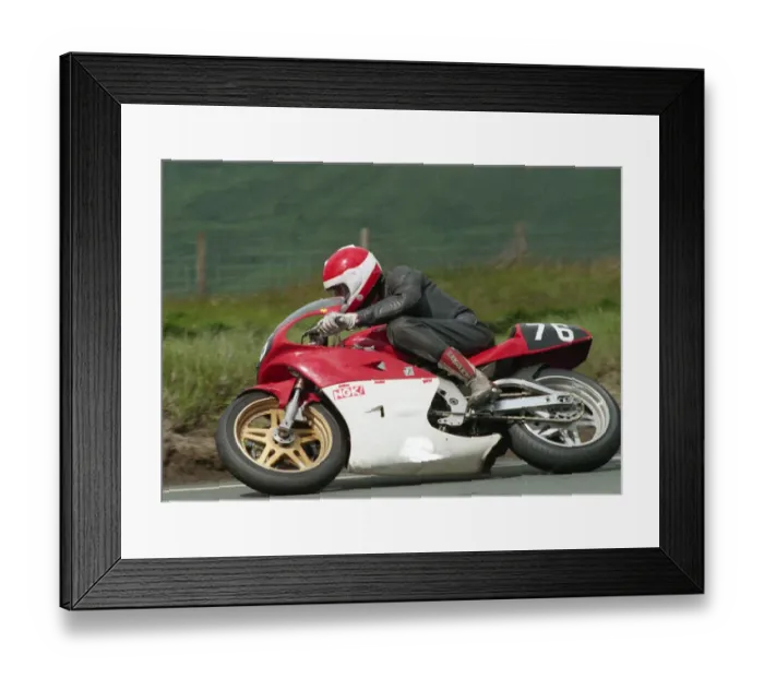 Framed Print : Roy Jeffreys (Kawasaki) 1998 Singles TT Framed Print : Roy Jeffreys (Kawasaki) 1998 Singles TT