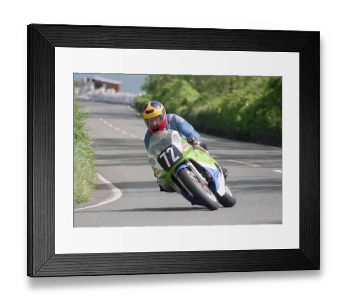 Framed Print : Robert Price (Kawasaki) 1998 Singles TT Framed Print : Robert Price (Kawasaki) 1998 Singles TT